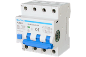 Komponenten für Schaltkästen und Schränke - Gacia C20A RCBO combi circuit breaker 3P+N 30mA 6kA - 20101