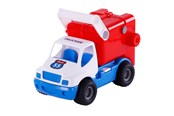 Spielzeugauto - Cavallino Toys Cavallino Grip Garbage Truck with Rubber Tires 29cm - 2706TY01