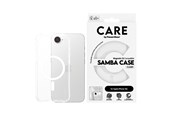 Handys - Cover & Cases - CARE by PanzerGlass Samba Case Transparent w. White Qi Compatible iPhone 17e | 16e - CRRFLCMG29845