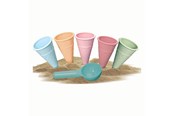Spiele im Freien - Androni Ice Cream Sand Molds with Scoop 6 pcs. - 3405-00BK