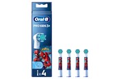 Elektrische Zahnbürsten - Oral-B Bürstenköpfe Spiderman Kids3+ - 4 pcs - 8006540805374