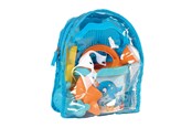 Spiele im Freien - Androni Backpack with Beach Set Whale 7pcs. - 7245-FISH