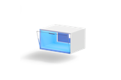 Smart-Home - Nanoleaf Expo Smart Display Case Expansion Pack - 1 Pack - SQFX01E00-1WT