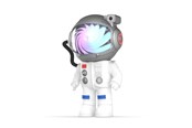 Spielzeug - MOB Stellar Light Space Astronaut Projector - STE-LHT-01