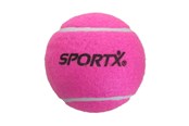 Spiele im Freien - SportX Jumbo Tennis Ball L Pink 13cm - 0724037
