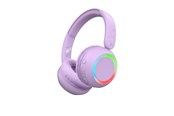 Kopfhörer/Headsets - Lalarma Wireless headphone - with ambient light for kids - LALAR-WHWL-PURPLE