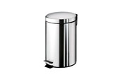 Badezimmerzubehör - Gedy ARGENTA Pedaleimer - 5L Rund - 270913