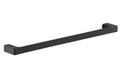 Badezimmerzubehör - Gedy Piren Handtuchstange 45 cm - Schwarz - 30174