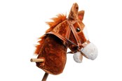 Baby Spielzeug - Playwood Wooden Hobby Horse with Sound Brown - PW2111