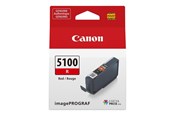 Druckerzubehör - Tinte & Toner - Canon PFI-5100 / 6958C001 Red - 6958C001