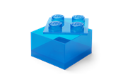 Kinderzimmer - LEGO Storage Brick 4 Top Lid Translucent Blue - 40090805