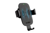 Handys - Adapter und Ladegeräte - SBS Wireless Gravity Phone Holder for Cars with a Quick Charger - Black *DEMO* - TESUPGRAVWIRLITE10W