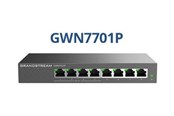 Switches - Grandstream GWN7701P 8-Port Gigabit Switch (4-Port POE / 30w pr. Port / Total 60W) - GWN7701P