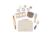 Babypflege - Filibabba Spielkoffer - Backset aus Holz - FI-03826