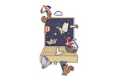 Babypflege - Filibabba Magnetischer Spaß - Dreamy Adventurers - FI-03836