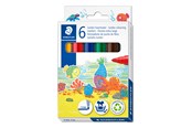 Utensilien zum Schreiben und Zeichnen - Staedtler Fibre-tip Jumbo 6pcs wallet - 340 C6