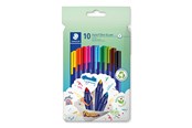 Utensilien zum Schreiben und Zeichnen - Staedtler Fibre-tip pen triplus col rPP 10pcs - 323 C10