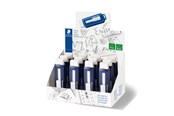 Utensilien zum Schreiben und Zeichnen - Staedtler Eraser with sliding plastic sleeve 12 pcs - 525 PS1