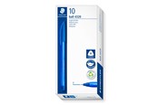 Utensilien zum Schreiben und Zeichnen - Staedtler Ballpoint pen ball 4320 10 pcs F blue - 4320 F-3
