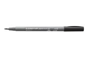 Utensilien zum Schreiben und Zeichnen - Staedtler pigment brush pen 10 pcs light black - 371-90