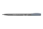 Utensilien zum Schreiben und Zeichnen - Staedtler pigment brush pen 10 pcs cool grey medium - 371-87