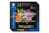 Utensilien zum Schreiben und Zeichnen - Staedtler pigment brush pen 24pcs - 371 C24-1