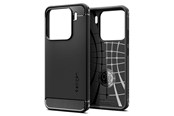 Handys - Cover & Cases - Spigen Rugged Armor - matte black - Xiaomi 15 - ACS08859