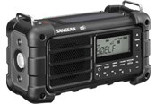 DAB, Netzwerk und Radiowecker - Sangean MMR-99 - Bluetooth - Handcrank - Solar Radio - DAB/DAB+/FM - Mono - schwarz - A500481