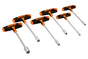 Handwerkzeuge - BAHCO 903T-3 T-grip Hex Key Set - 903T-3