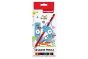 Utensilien zum Schreiben und Zeichnen - Bruynzeel Kids Colored Pencils 12 pcs. - 60112002