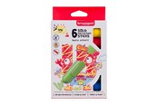 Utensilien zum Schreiben und Zeichnen - Bruynzeel Gouache Sticks Basic 6 pcs. - 60159006