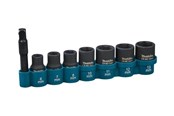 Haus & Garten - Makita E-12289 Impact Socket And Adapter Set - 8 Pieces - E-12289