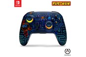 Gaming Zubehör - PowerA Verbesserter kabelloser Controller für Nintendo Switch mit Lumectra - PAC-MAN™ Neon Arcade - Wireless Controller - Nintendo Switch - NSGP0458-01