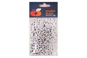 Kunst & Handwerk Ausstattung - Colorations - Number Beads 7mm 300pcs. - 43BL08