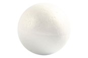 Kunst & Handwerk Ausstattung - Creativ Company - Styrofoam Balls White 5 pcs. - 543040