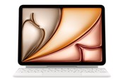 Tastaturen - Apple Magic Keyboard for iPad Air 11" M4 | M3 | M2 - Danish - White - Tastatur & Folio-Set - Dänisch - Weiss - MDFV4DK/A