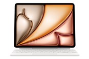 Tastaturen - Apple Magic Keyboard for iPad Air 13" M4 | M3 | M2 - Norwegian - White - Tastatur & Folio-Set - Norwegisch - Weiss - MDFW4H/A