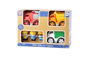 Spielzeugauto - PLAY - Work Vehicles with Figures Playset 6pcs. - 9413