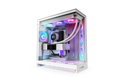 Gehäuse - NZXT H9 Flow RGB+ (2025) - All White - Controller incl - Gehäuse - Miditower - Weiß - CM-H92FW-P1
