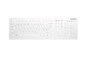 Tastaturen - Cherry Active Key AK-C8112 - keyboard - wipe disinfection flat key profile - QWERTY - Pan Nordic - white Input Device - Tastaturen - Nordisch - Weiss - AK-C8112-FUS-W/PN