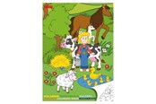 Hobby-Zubehör - Haza Witbaard - Farm Coloring Book - SE12191