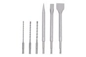 Bohrer & Bits - Makita D-58920 Drill Bit and Chisel Set 6 Pieces - D-58920