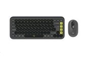 Tastaturen - Logitech POP Icon Combo - Tastatur & Maus Set - Universal - Grau - 920-013140