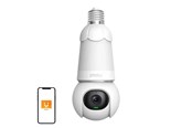 Netzwerkkamera - IMOU 2-in-1 Bulb and 360° Outdoor Camera WiFi Bulb Cam 5MP - IPC-S6DP-5M0WEB-E27