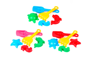 Spiele im Freien - Happy Summer Beach Toy Set 5 pcs assorted - 303008
