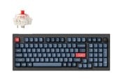 Tastaturen - Keychron V5 Max QMK/VIA RGB Wireless Mechanical Keyboard | Red Switch | Black - Tastatur - 80% - Englisch - Schwarz - V5M-D1