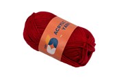 Garn & Zubehör - Colorations - Acrylic yarn Red 50g - 42FY20
