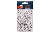 Kunst & Handwerk Ausstattung - Colorations - Round Letter Beads 500pcs. - 43BL14