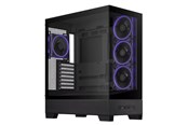 Gehäuse - ASUS A31 PLUS TG ARGB BLACK - Gehäuse - Miditower - Schwarz - 90DC00R0-B19000
