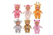 Dolls & Accessories - Happy Friend Tilde Doll 18cm With Plush Outfit 6 asst - 504230